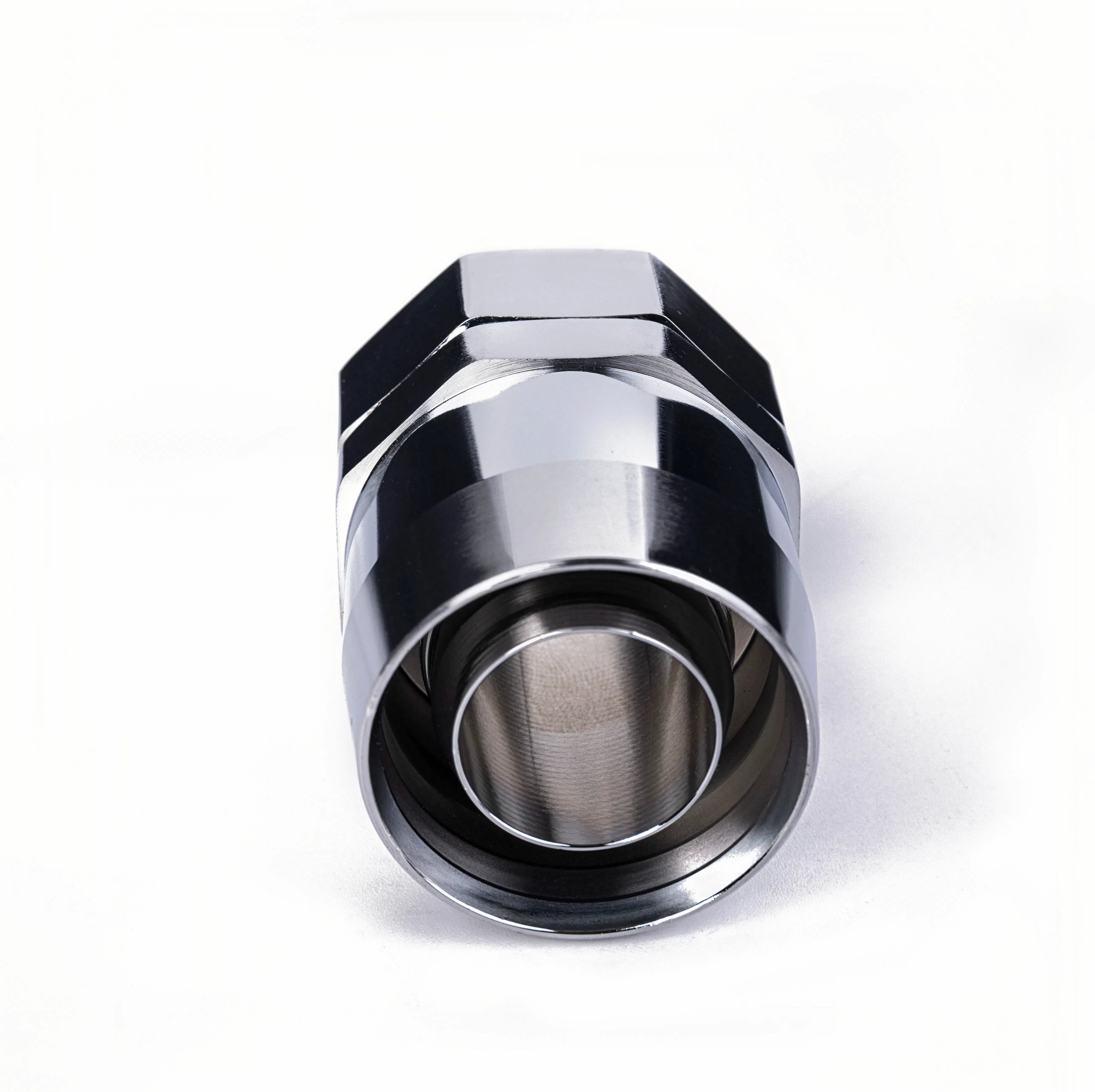 Fuel nozzle joint fitting straight swivel 3/4" 360° free rotation Thread outer diameter 26mm inner diameter 24mm Diameter: BSPP3/4" x 3/4" (20A) JSS-0090-20A