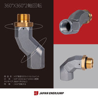 タンクローリーホーススイベルとは？業務用給油現場に欠かせない重要パーツ