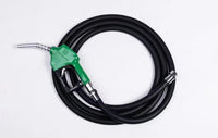 Fueling nozzle JEJN-50RD with automatic shutoff when full + 5m oil-resistant hose with anti-static straight swivel Can be used with gasoline, diesel, kerosene, and heavy oil A SET-50RD-JFH5M