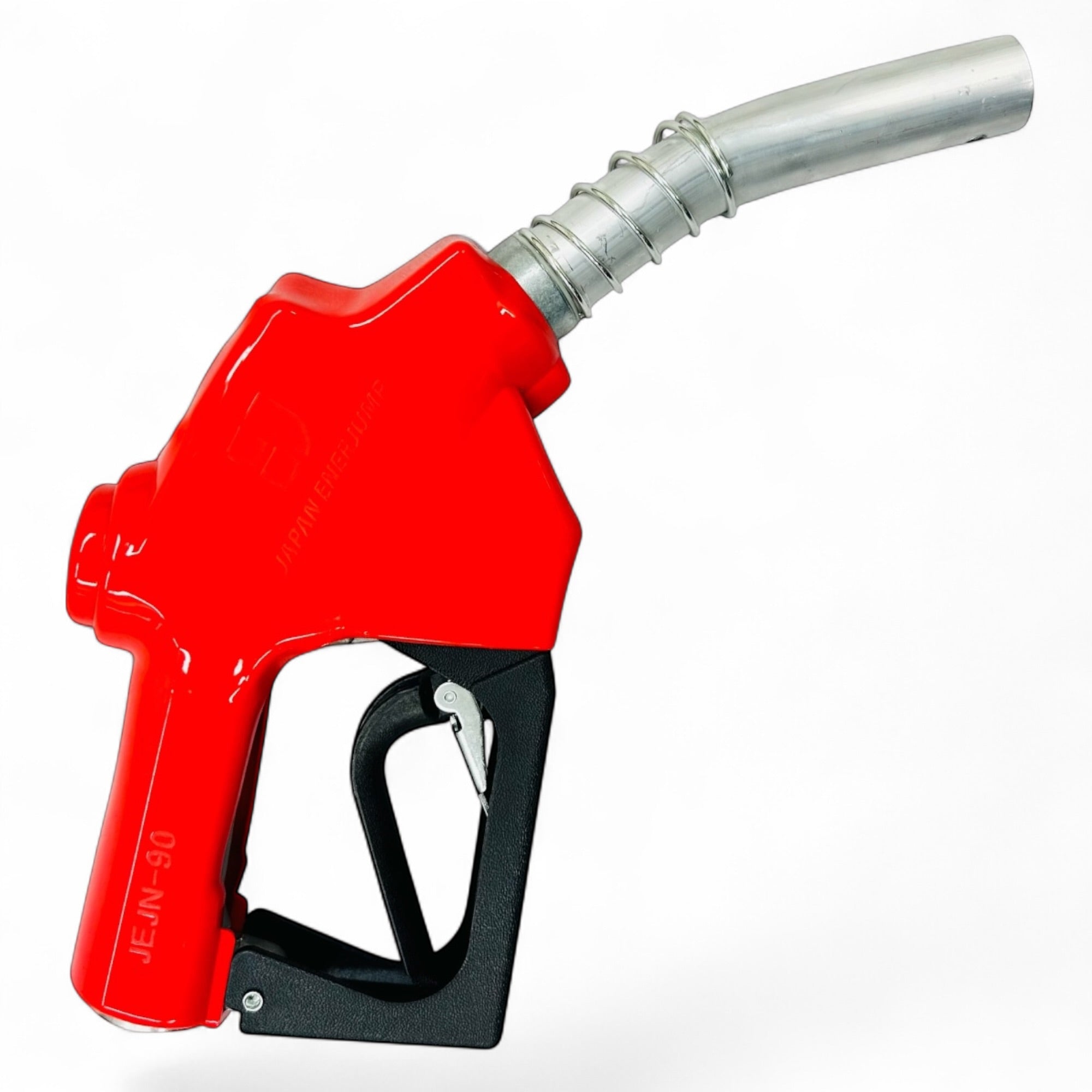 Fueling nozzle, fueling gun, JEJN-90RD, automatic stop nozzle when tank is full (auto-stop nozzle), connection diameter 1" (25A), usable for gasoline, diesel, kerosene, and A-type heavy oil