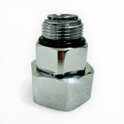 Fuel nozzle joint fitting straight swivel 3/4" 360° free rotation Thread outer diameter 26mm inner diameter 24mm Diameter: BSPP3/4" x 3/4" (20A) JSS-0090-20A
