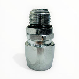 Fuel nozzle joint fitting straight swivel 3/4" 360° free rotation Thread outer diameter 26mm inner diameter 24mm Diameter: BSPP3/4" x 3/4" (20A) JSS-0090-20A