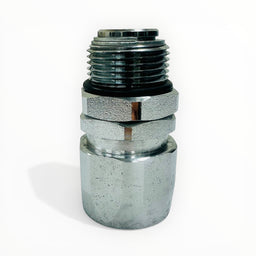 Fuel nozzle joint fitting straight swivel 1" 360° free rotation Thread outer diameter 33mm inner diameter 30mm Dimensions: BSPP1" x 1" (25A) JSS-0090-25A