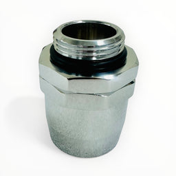 Fuel nozzle joint fitting straight swivel 3/4" 360° free rotation Thread outer diameter 26mm inner diameter 24mm Diameter: BSPP3/4" x 3/4" (20A) JSS-0090-20A