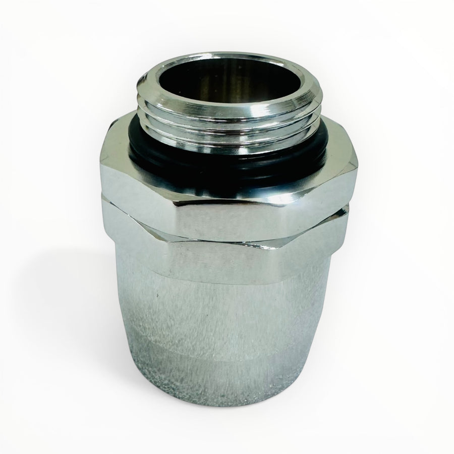 Fuel nozzle joint fitting straight swivel 3/4" 360° free rotation Thread outer diameter 26mm inner diameter 24mm Diameter: BSPP3/4" x 3/4" (20A) JSS-0090-20A