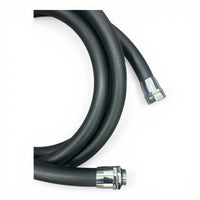 【1m単位カット販売】耐油ホース 25A（1"）オス×メス 金具付き JFH-25AMF｜BSPP平行ネジ対応 | エナジャンプ給油機器通販
