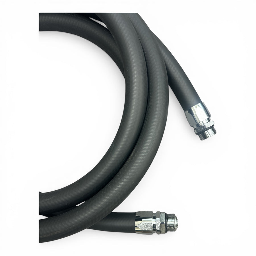 Refueling tanker hose, length 5m, hose inner diameter 19mm, outer diameter 30mm, maximum operating pressure 2MPa, earth wire included, usable for gasoline, diesel, kerosene, and heavy oil A, JFH-5M
