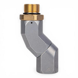 給油ホース用 45°角度付きスイベル 20A（3/4"）回転継手 JMS-0045-20A