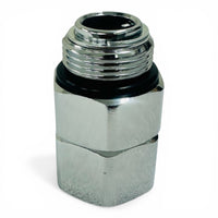 Fuel nozzle joint fitting straight swivel 3/4" 360° free rotation Thread outer diameter 26mm inner diameter 24mm Diameter: BSPP3/4" x 3/4" (20A) JSS-0090-20A