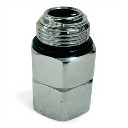 Fuel nozzle joint fitting straight swivel 3/4" 360° free rotation Thread outer diameter 26mm inner diameter 24mm Diameter: BSPP3/4" x 3/4" (20A) JSS-0090-20A