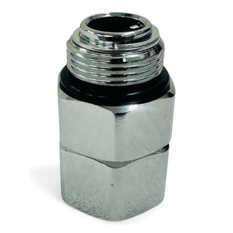 Fuel nozzle joint fitting straight swivel 3/4" 360° free rotation Thread outer diameter 26mm inner diameter 24mm Diameter: BSPP3/4" x 3/4" (20A) JSS-0090-20A