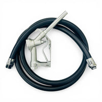 Fueling nozzle JEJN-50RD with automatic shutoff when full + 5m oil-resistant hose with anti-static straight swivel Can be used with gasoline, diesel, kerosene, and heavy oil A SET-50RD-JFH5M