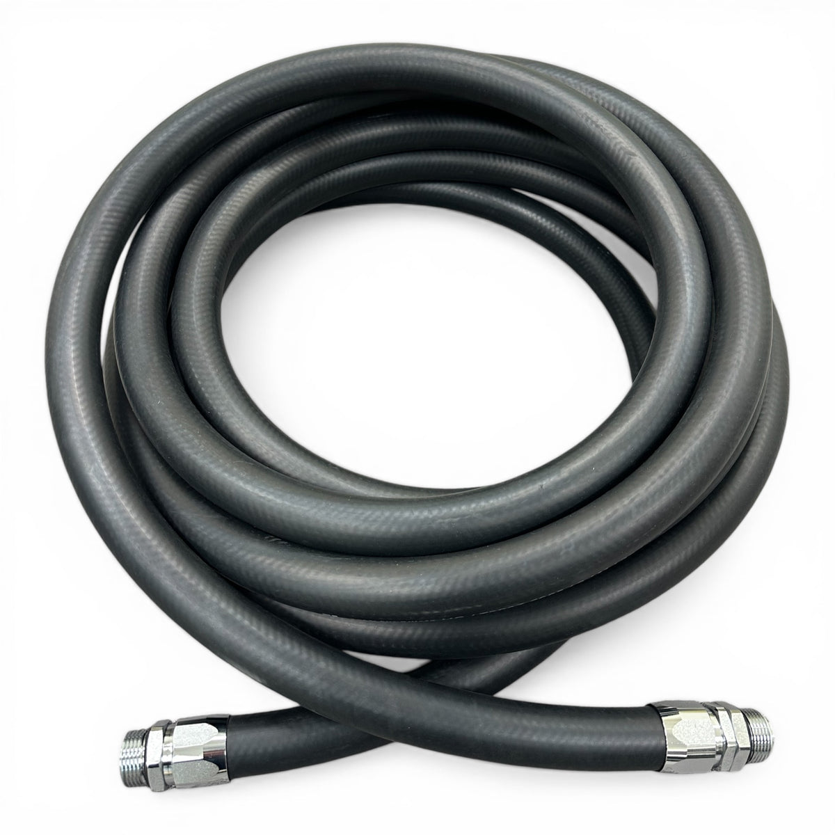 【タンクローリー・給油機交換用】耐油ホース 25A（1"）10m オス×オス アース線入り JFH-10M-25AMM｜BSPP平行ネジ対応（詳細画像2） | エナジャンプ給油機器通販